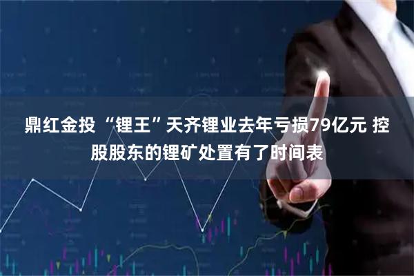 鼎红金投 “锂王”天齐锂业去年亏损79亿元 控股股东的锂矿处置有了时间表